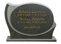 Låg bred gravsten GK1009-K