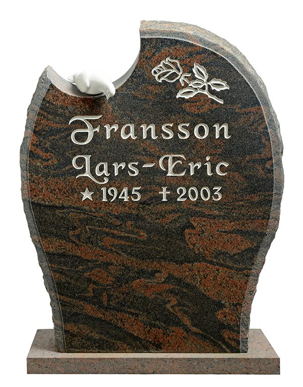 Hög smal gravsten GK1013-EF