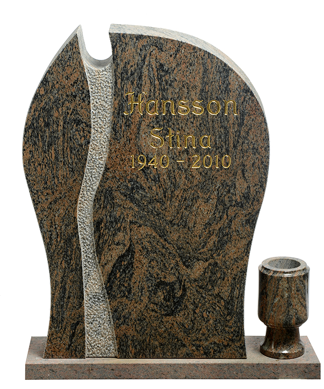 Hög smal gravsten GK1069-GH