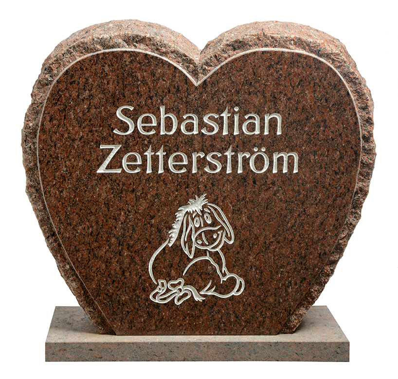 Låg bred gravsten GK1086-D